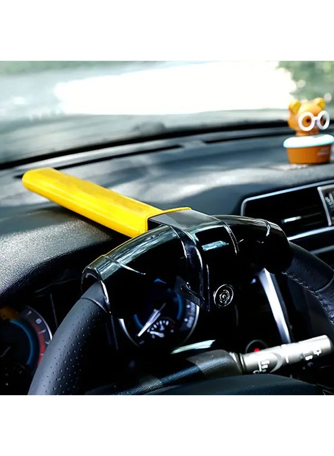 Universal Car Steering Wheel Lock T Shape Anti Theft Vehicle Security Durable ABS Material - Image 4